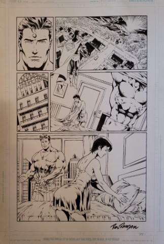 Action Comics 848 pg. 15 by P: Allan Goldman I: Ron Randall